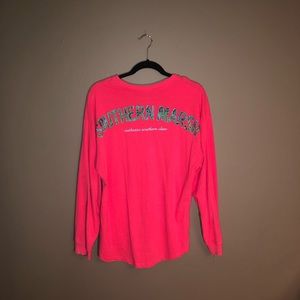 Hot pink southern marsh graphic tee